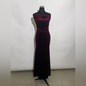 Velvet Gown XXL NWT Backless Formal Dress